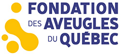 Logo Fondation des aveugles du Québec.