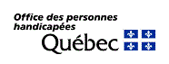 Logo Office des personnes handicapées du Québec.